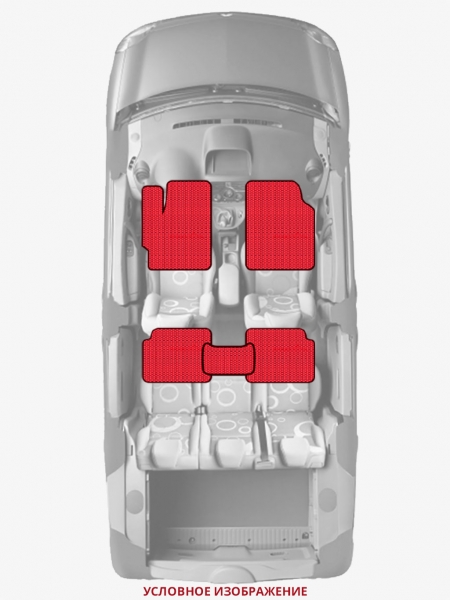 ЭВА коврики «Queen Lux» стандарт для Nissan 350Z roadster
